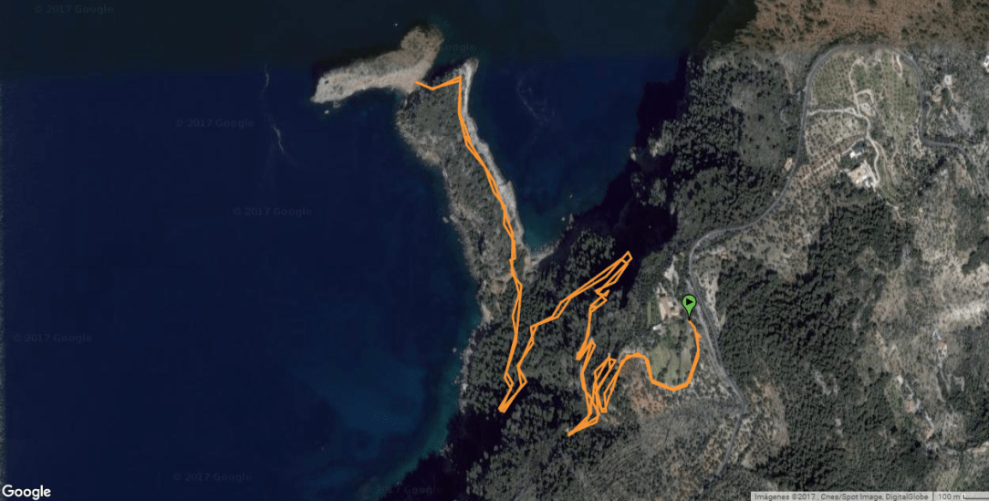 MAPA TOPOGRAFICO SA FORADADA